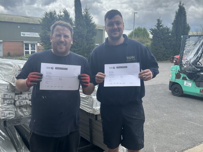 First Aid Training Completed